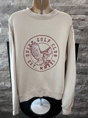 Quiet Golf Graphic Sweatshirt